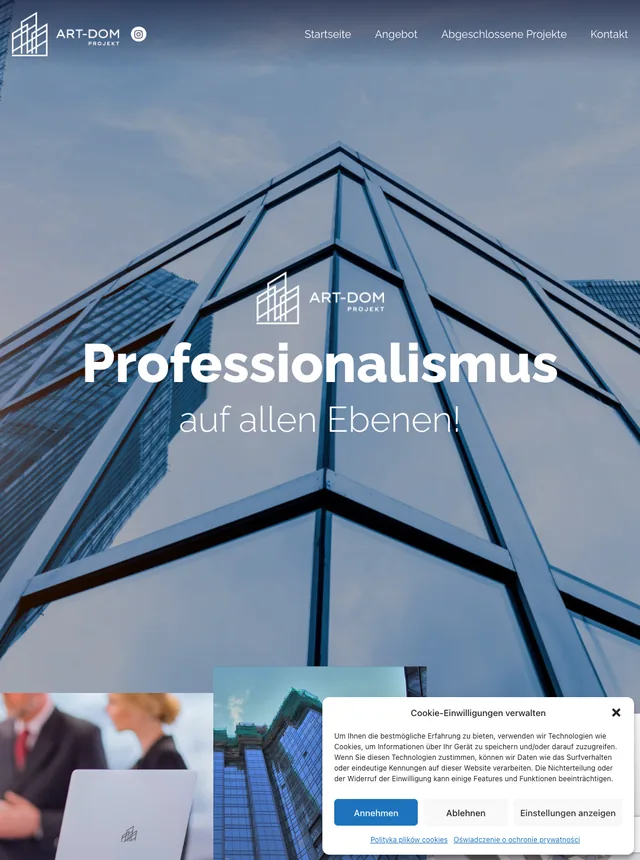 ART-DOM Projekt, Architektura